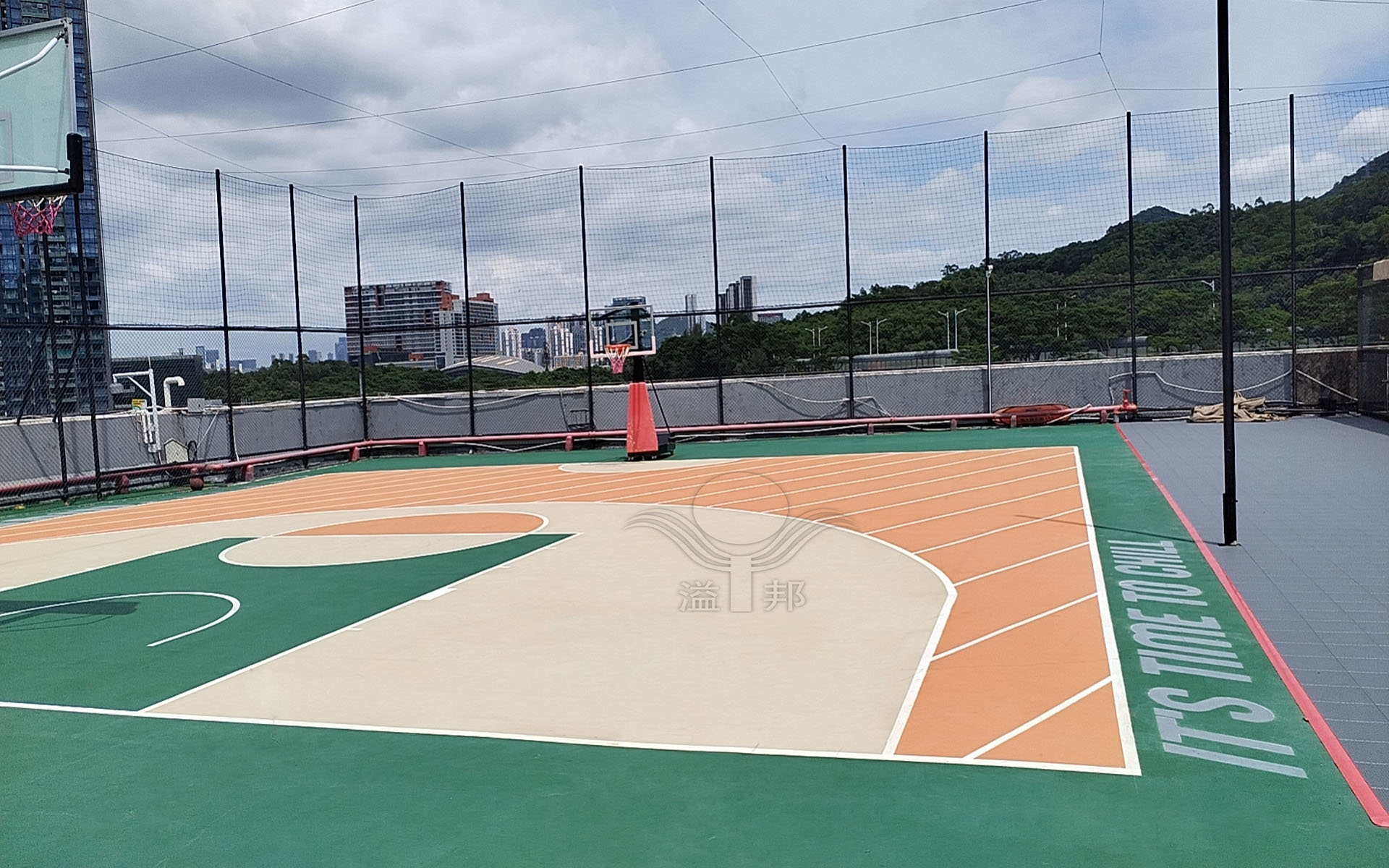 籃球場(chǎng)施工 籃球場(chǎng)施工